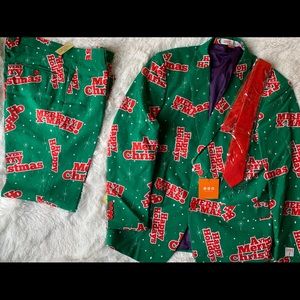 Oppo Suits Happy Holidude Christmas Suit